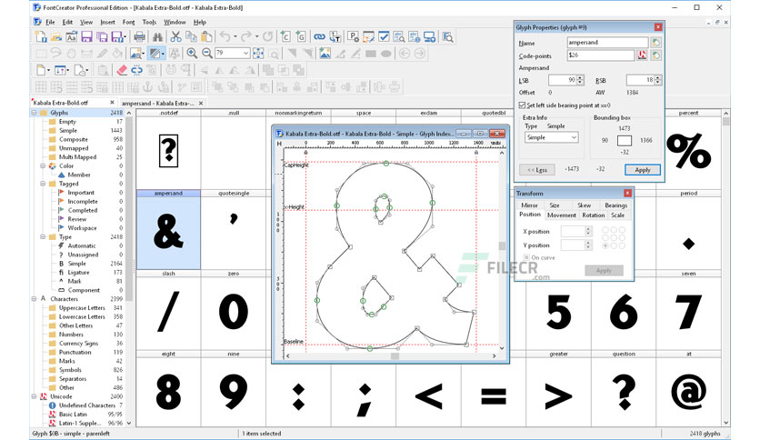 High-Logic FontCreator Professional 14 Crackeado
