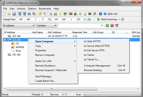Baixar SoftPerfect Network Scanner Crackeado Gratis