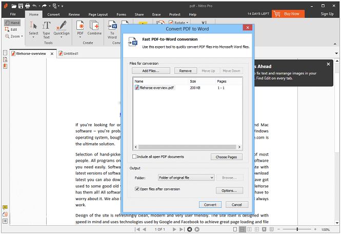 Baixar Nitro PDF Pro Activation Key Gratis Portugues