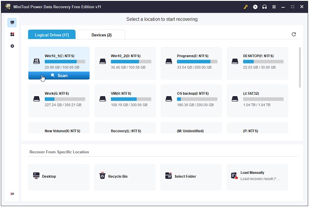 Baixar MiniTool Power Data Recovery Grátis Portugues